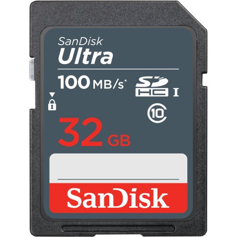 SanDisk Ultra 32GB SDHC Mem Card 100MB/s 32 Go UHS-I Classe 10