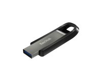 SanDisk Extreme Go unidad flash USB 64 GB USB tipo A 3.2 Gen 1 (3.1 Gen 1) Acero inoxidable