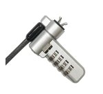 DLH DY-CS5045 câble antivol Noir, Argent 2 m