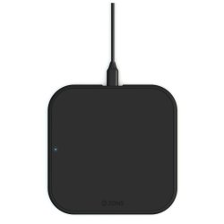 ZENS ZESC12B chargeur d'appareils mobiles Écouteurs, Smartphone Noir USB Recharge sans fil Intérieure