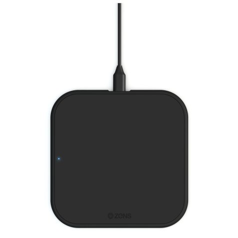 ZENS ZESC12B chargeur d'appareils mobiles Écouteurs, Smartphone Noir USB Recharge sans fil Intérieure
