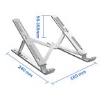 DLH SUPPORT DE POCHE UNIVERSEL POUR PC PORTABLE ET TABLETTE