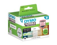 DYMO Etiquette pré-dimensionnée résistante, 25 x 89 mm