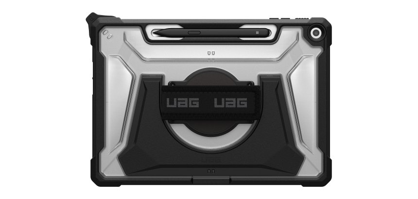 Urban Armor Gear 324023114340 funda para tablet 30,5 cm (12") Antigolpes Negro, Transparente