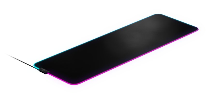 Steelseries QcK Prism Cloth XL Tappetino per mouse per gioco da computer Nero