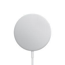 Cargador inalámbrico Apple MagSafe Plata - Blanco