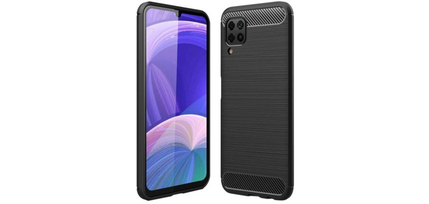 DLH COQUE SILICONE NOIRE POUR SAMSUNG GALAXY A42 5G (SM-A426)