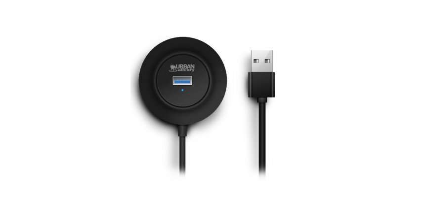 Urban Factory MINEE USB 2.0 480 Mbit/s Noir