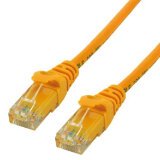 MCL FCC6M-0.50M/J câble de réseau Jaune 0,5 m Cat6 U/UTP (UTP)