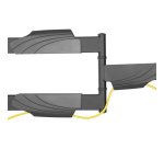 Ventronic Support mural pour télévision à écran plat - Multidirectionnel - Acier robuste