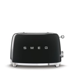 SMEG Grille pain TSF01BLEU 2 tranches Noir