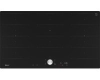 NEFF Plaque induction T69PTX4L0, N90, 90cm, 5 foyers, Fleur de plan
