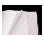 Protège-cahiers cristalux avec rabats marque-pages PVC 22/100ème 24x32 cm - Incolore