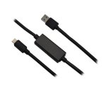MCL MC923-1C/AM/A-10M câble USB USB 3.2 Gen 1 (3.1 Gen 1) USB C USB A 5 Gbit/s Noir