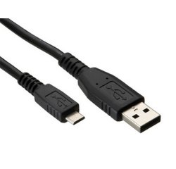 Hamlet Cavo da USB Tipo A maschio a Micro USB Tipo B maschio da 1,5 m nero