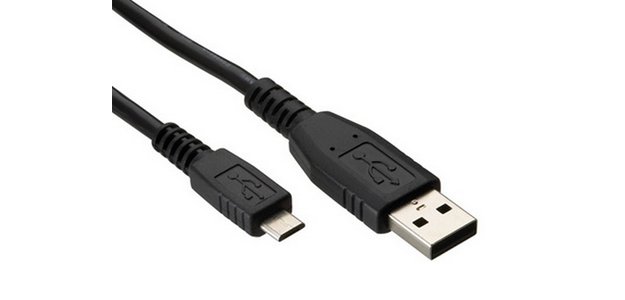 Hamlet Cavo da USB Tipo A maschio a Micro USB Tipo B maschio da 1,5 m nero