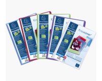 Protège-documents en polypropylène semi rigide Kreacover® Chromaline 120 vues - A4 - Couleurs assorties