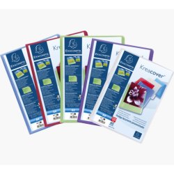 Protège-documents polypropylène semi rigide Kreacover® Chromaline 60 pochettes - 120 vues - A4