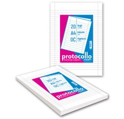Blasetti 6499 writing notebook A4 20 sheets White