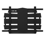 B-Tech Twin Cantilever 190,5 cm (75") Pared Negro