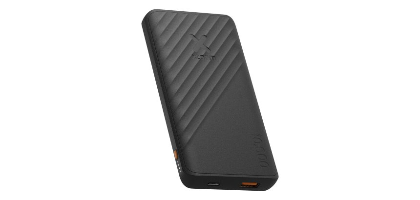 Xtorm XG2101U banque d'alimentation électrique Lithium Polymère (LiPo) 10000 mAh Noir, Charbon de bois