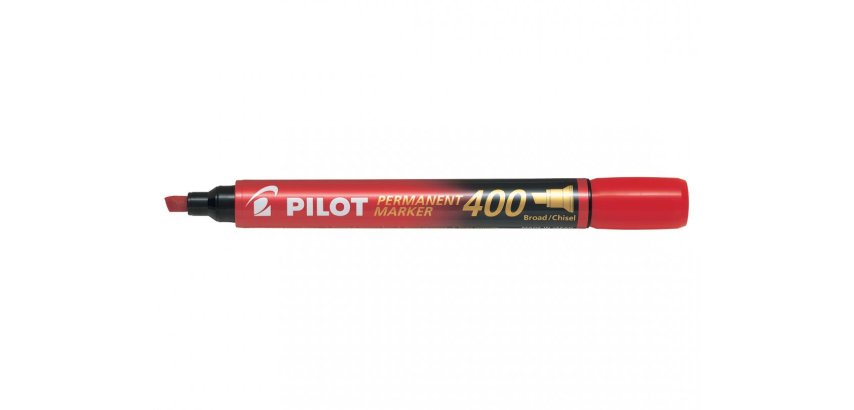 Marqueur permanent 400, pointe biseautée