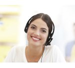 Hamlet Smart Auricolare Cablato A Padiglione Ufficio Nero, Argento