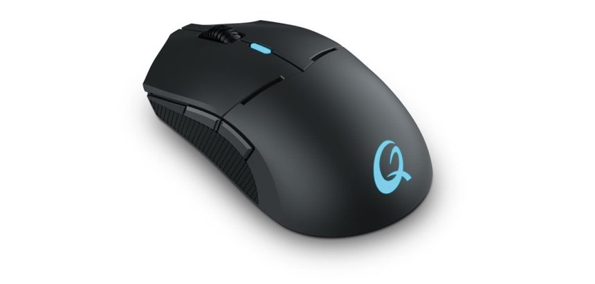QPAD DX900 Ambidextrous Gaming Mouse RF Wireless + USB Type-C Optical 16000 DPI