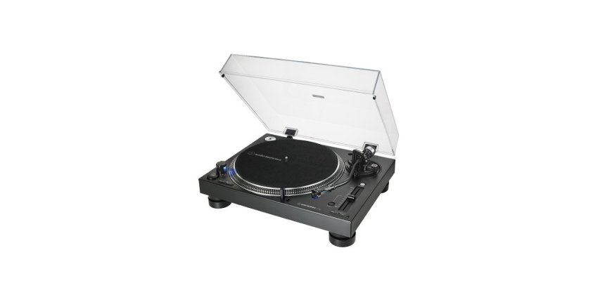 Audio-Technica AT-LP140XPBK Tocadiscos de tracción directa para DJ Negro