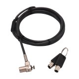 DICOTA D31831 câble antivol Noir, Argent 2 m