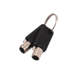 DICOTA D31832 accessoire de câble de verrouillage Clé Noir, Argent 1 pièce(s)