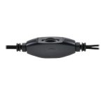 MCL CSQ-M2/NZ casque Avec fil Arceau Bureau/Centre d'appels Noir