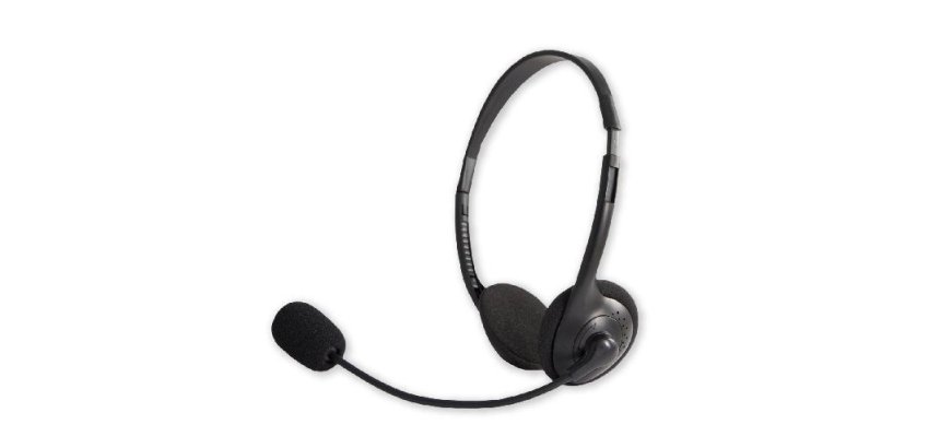 MCL CSQ-M2/NZ casque Avec fil Arceau Bureau/Centre d'appels Noir
