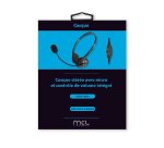 MCL CSQ-M2/NZ casque Avec fil Arceau Bureau/Centre d'appels Noir