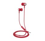 Celly UP500 Auriculares Alámbrico Dentro de oído Llamadas/Música Rojo