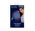 Celly UP500 Auriculares Alámbrico Dentro de oído Llamadas/Música Rojo