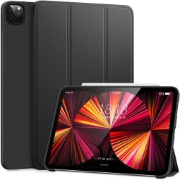 DLH COQUE ETUI FOLIO POUR APPLE IPAD AIR 4 / IPAD AIR (2020) / IPAD AIR 10.9 / IPAD PRO 11 (2eme gen - 2020) / IPAD PRO 11 (3eme gen - 2021)