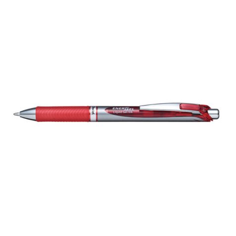 Roller a encre gel energel bl80  pointe de 1mm           retractable coloris rouge
