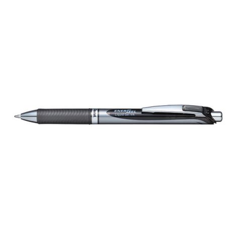 Roller a encre gel energel bl80 pointe de 1mm            retractable coloris noir