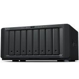 Synology DiskStation DS1821+ serveur de stockage NAS Tower Ryzen Embedded V1500B 4 Go DDR4 0 To DiskStation Manager Noir