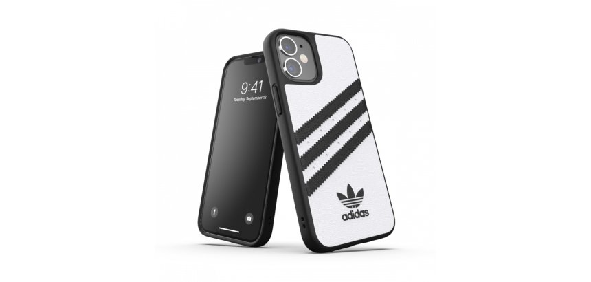 Adidas 3-Stripes mobile phone case 13.7 cm (5.4") Cover Black, White