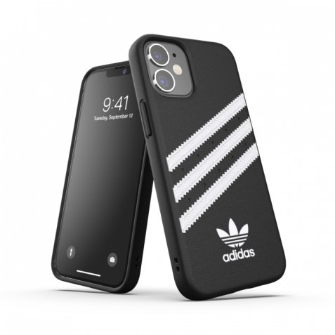 Adidas 3-Stripes mobile phone case 13.7 cm (5.4") Cover Black, White