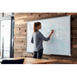 Tableau blanc acier laqué Premium Plus 1200 x 900 mm Nobo
