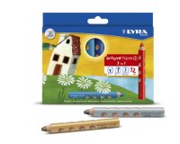 Étui 12 crayons couleur groove triple one 10mm