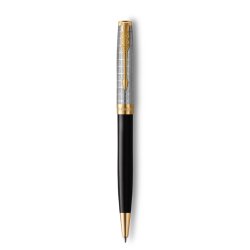 Parker Sonnet Nero Penna a sfera retrattile girevole Medio 1 pz