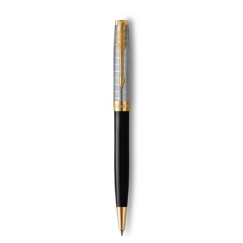 Parker Sonnet Nero Penna a sfera retrattile girevole Medio 1 pz