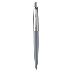 Stylo bille Jotter XL Gris mat, pointe moyenne encre Bleue