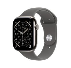 Apple Watch Series 11 OLED 42 mm Numérique 374 x 446 pixels Écran tactile 5G Titane Wifi GPS (satellite)