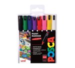 Marqueur à pigment PC1MR, pochette de 8, assorti