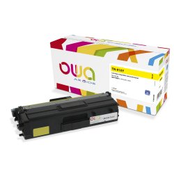Toner remanufacturé OWA - standard - Jaune - pour BROTHER TN-469Y, TN-910Y
